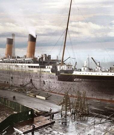 Fotos raras del Titanic