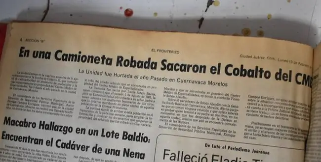 13 tragedia en ciudad juarez cobalto 60